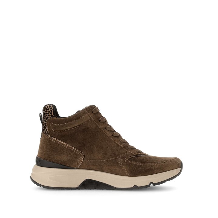 Sportliche Stiefelette braun #1