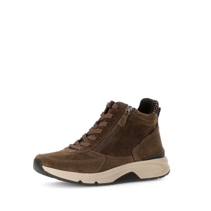 Sportliche Stiefelette braun #2