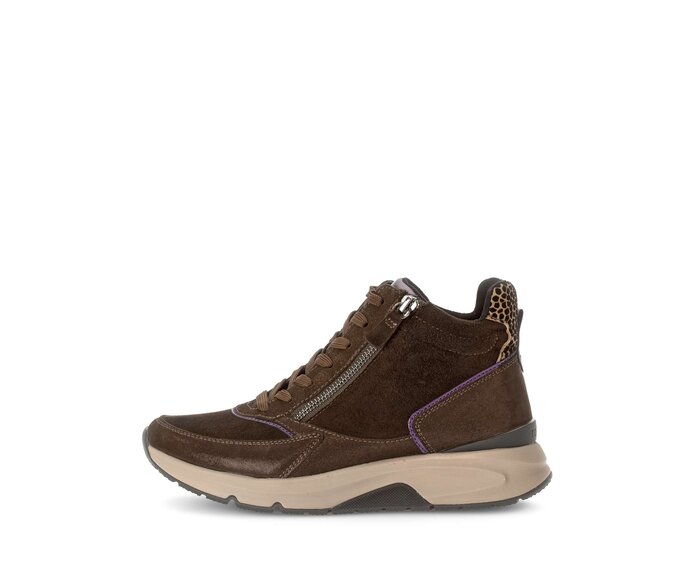Sportliche Stiefelette braun #0