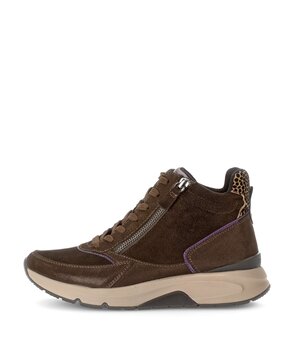 Sportliche Stiefelette braun