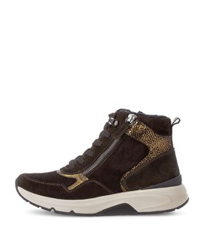 Sportliche Stiefelette braun