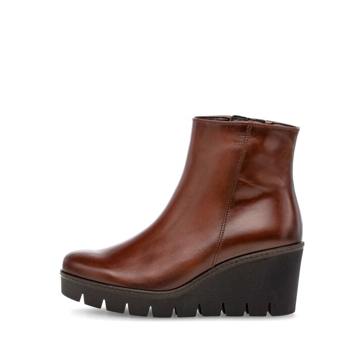 Plateau Stiefelette braun #0