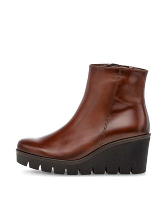 Plateau Stiefelette braun