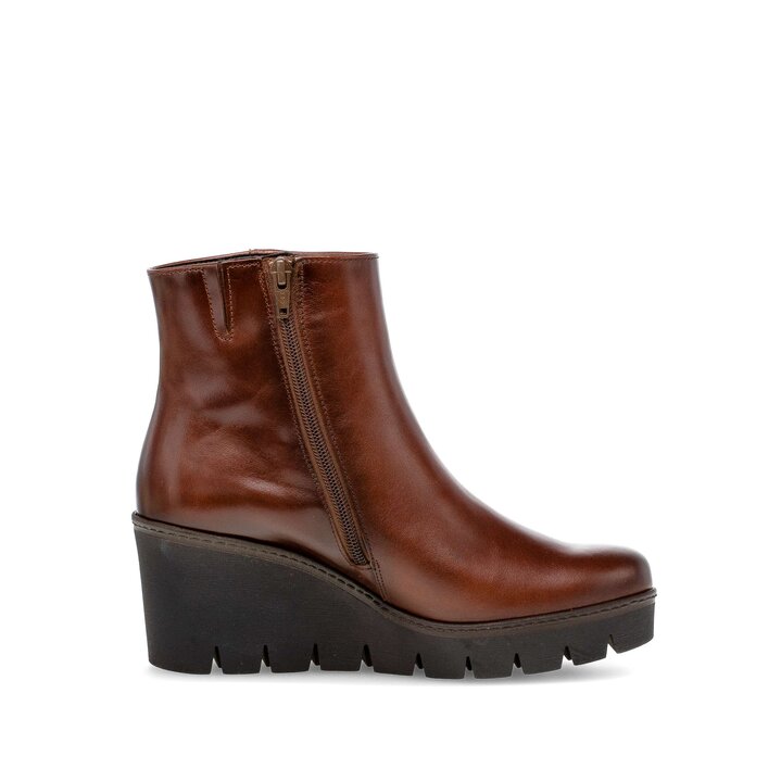 Plateau Stiefelette braun #1