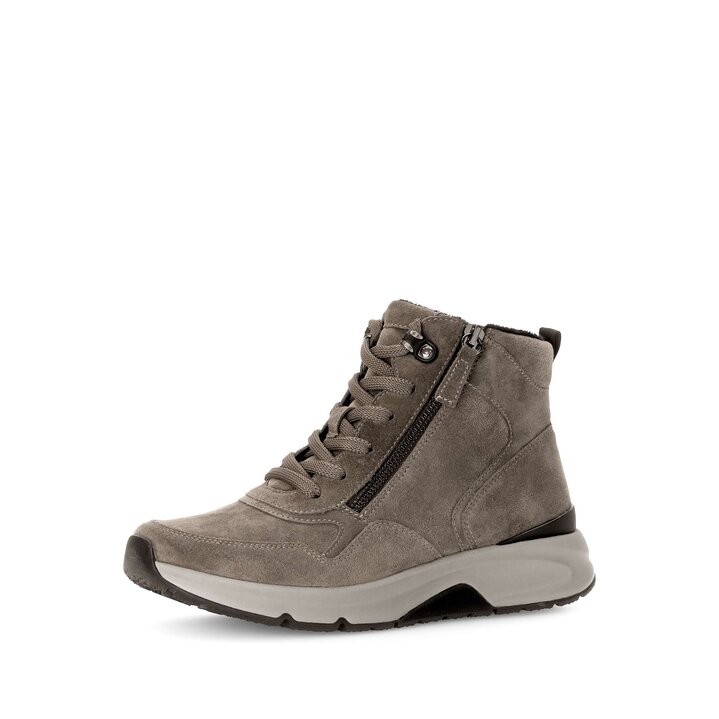 Sportliche Stiefelette braun #2