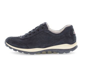 Lage sneaker blauw