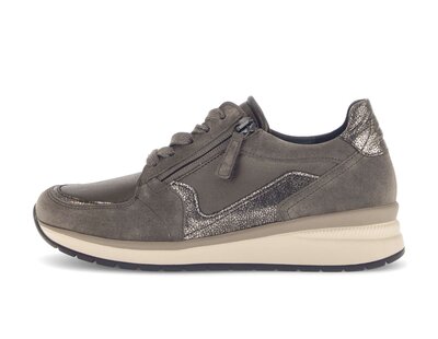 Sneaker low braun