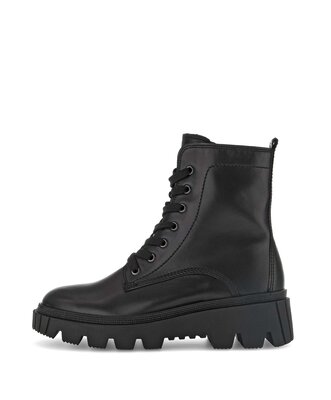 Stivaletto stringato nero