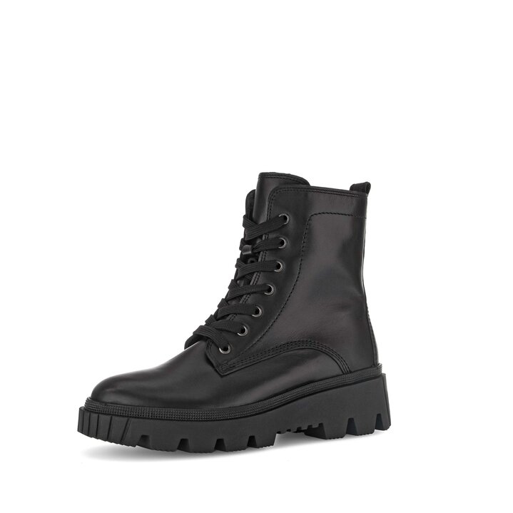 Schnürstiefelette schwarz #2