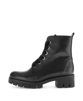 Stivaletto stringato nero