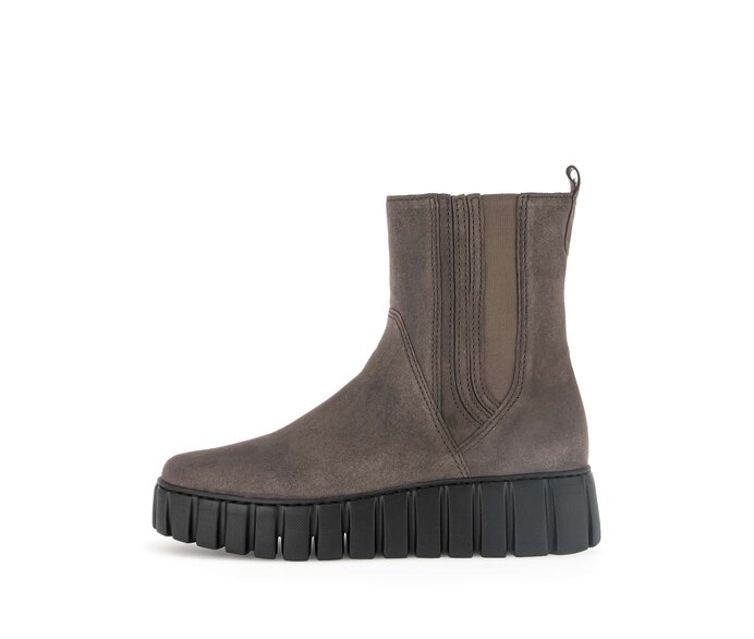 Plateau Stiefelette braun #0