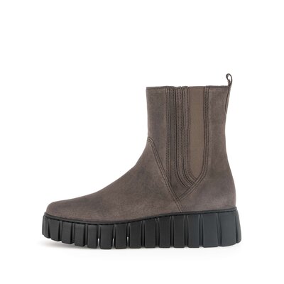 Plateau Stiefelette braun