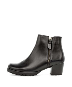Sportliche Stiefelette schwarz