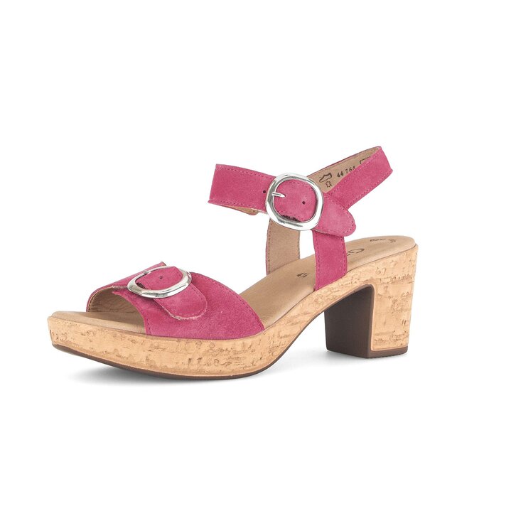 Riemchensandale pink #2