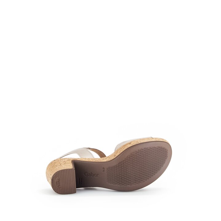 Riemchensandale beige #4