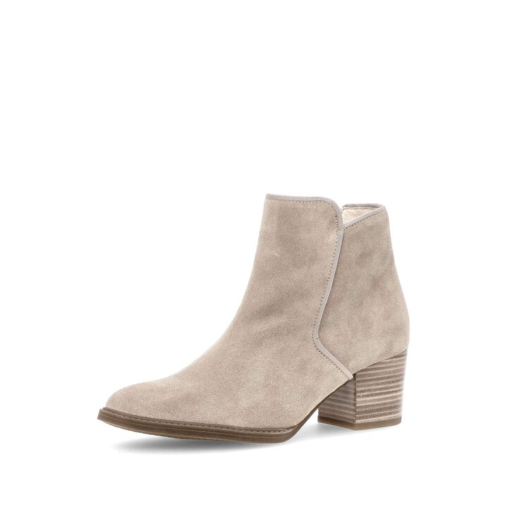 Eleganta stövletter beige #2