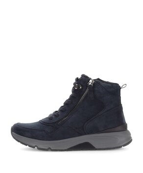 Sportliche Stiefelette blau