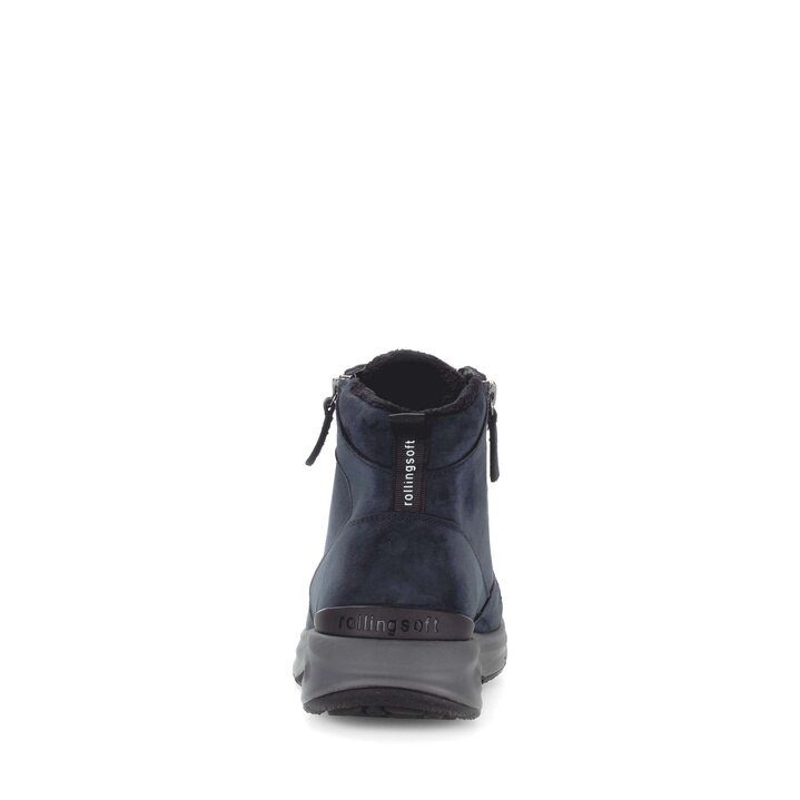 Sportliche Stiefelette blau #3
