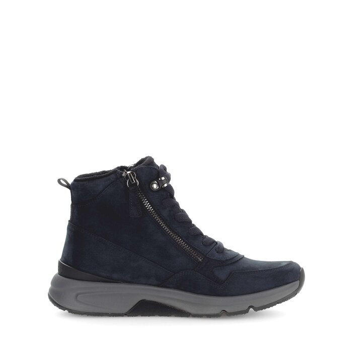 Sportliche Stiefelette blau #1