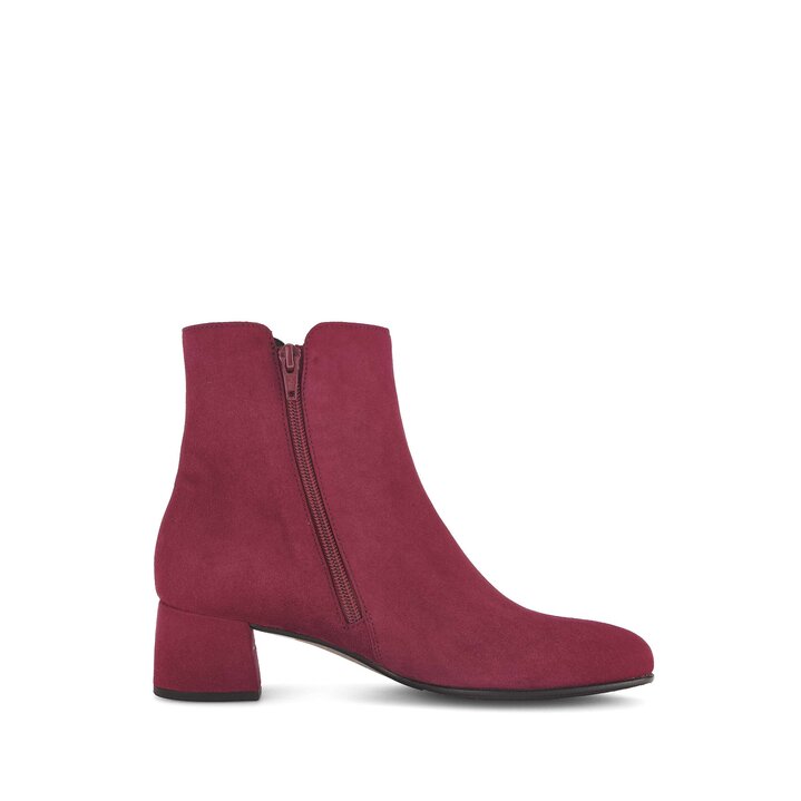 Elegante Stiefelette rot #1