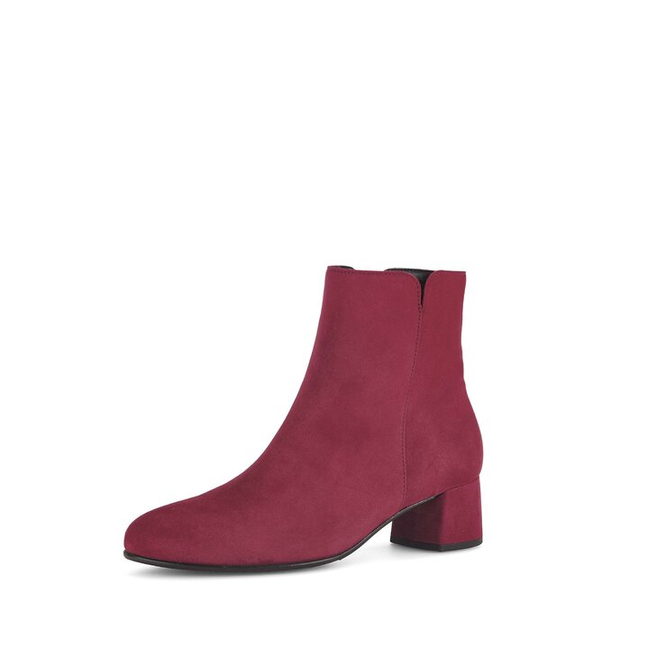 Elegante Stiefelette rot #2