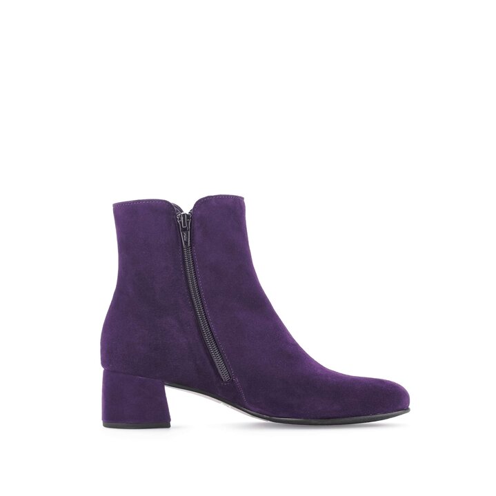 Elegante Stiefelette lila #1