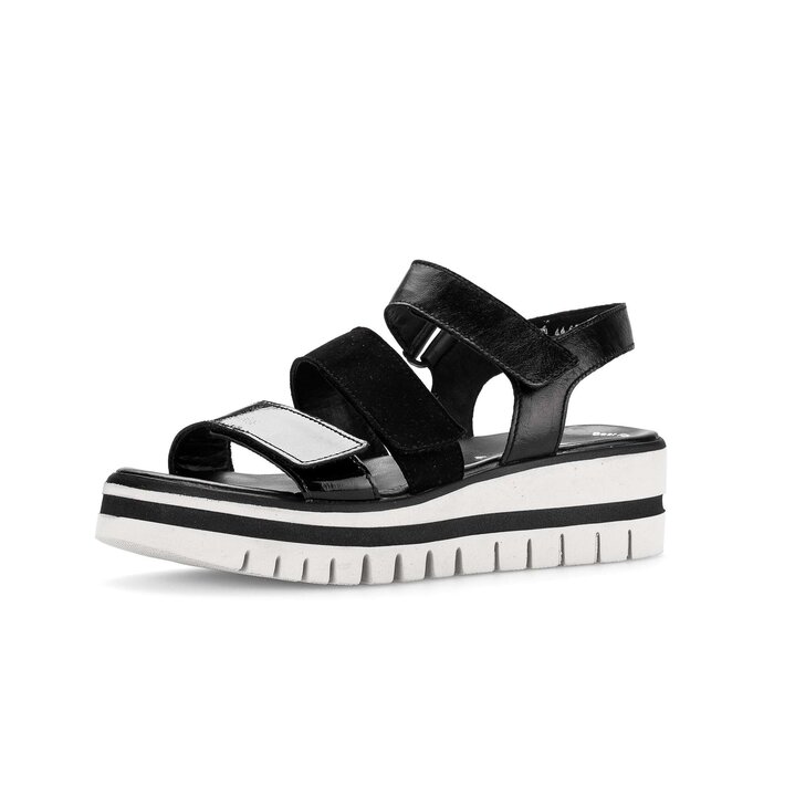 Platåsandaler svart #2