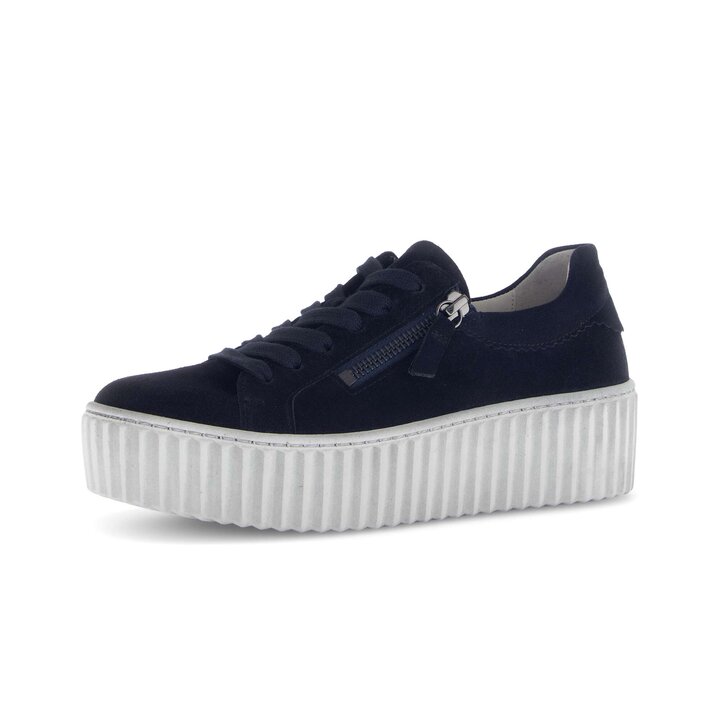 Lage sneaker blauw #2