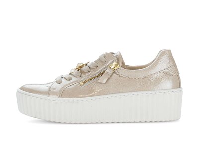 Sneaker low beige