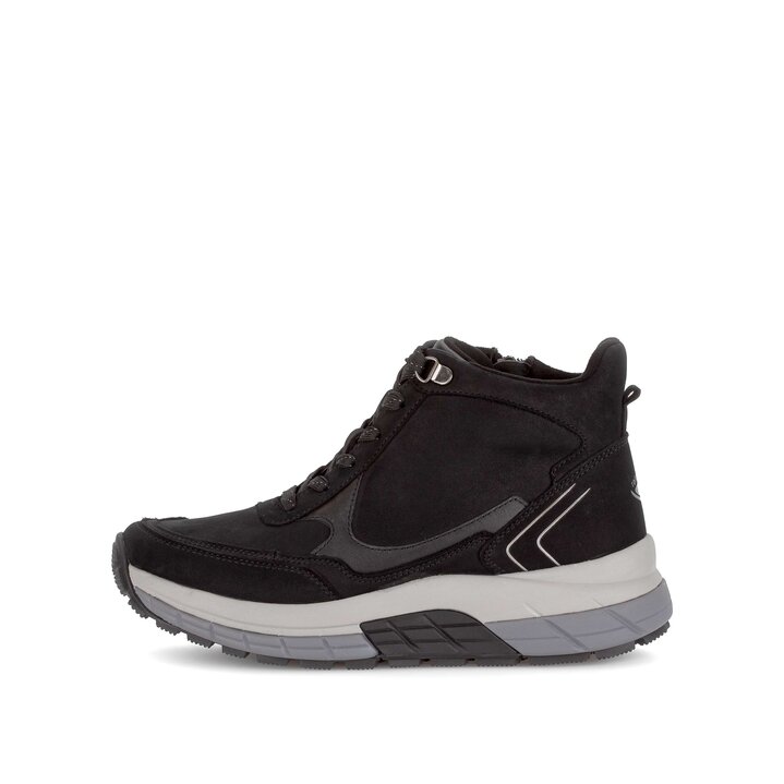 Sportief enkellaarsje zwart #0