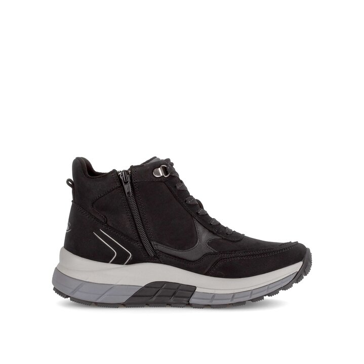 Sportief enkellaarsje zwart #1