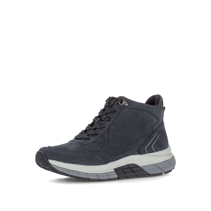 Sportief enkellaarsje blauw #2