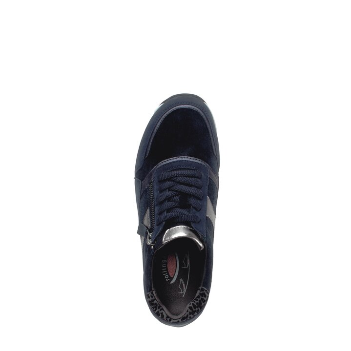 Sneaker low blau #5