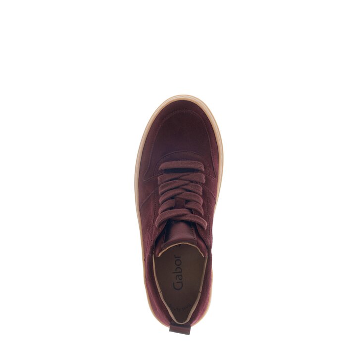 Sneakers basse rosso #5