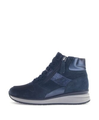 Sneaker high blau
