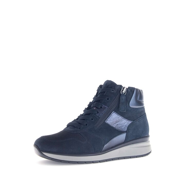 Sneaker high blau #2