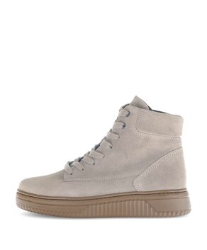 Sneaker high beige
