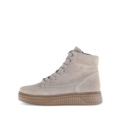 Sneaker high beige