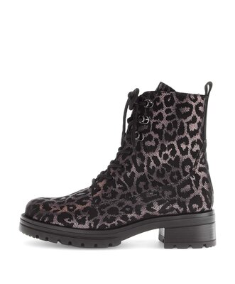 Stivaletto stringato nero