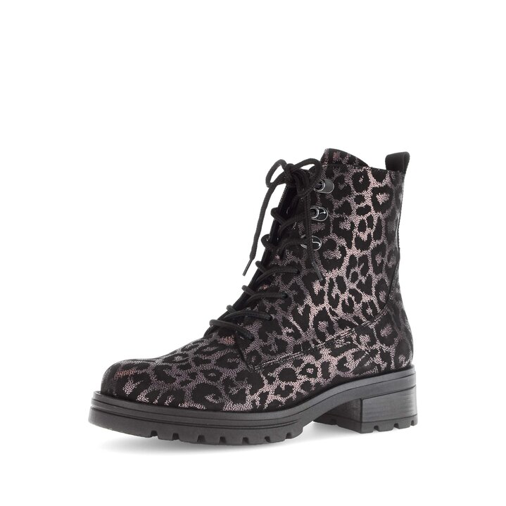 Schnürstiefelette schwarz #2