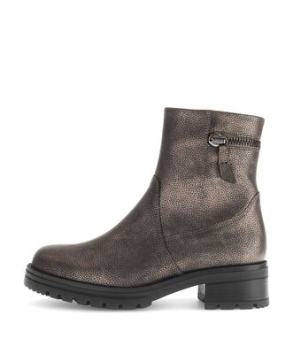 Sportliche Stiefelette bronze