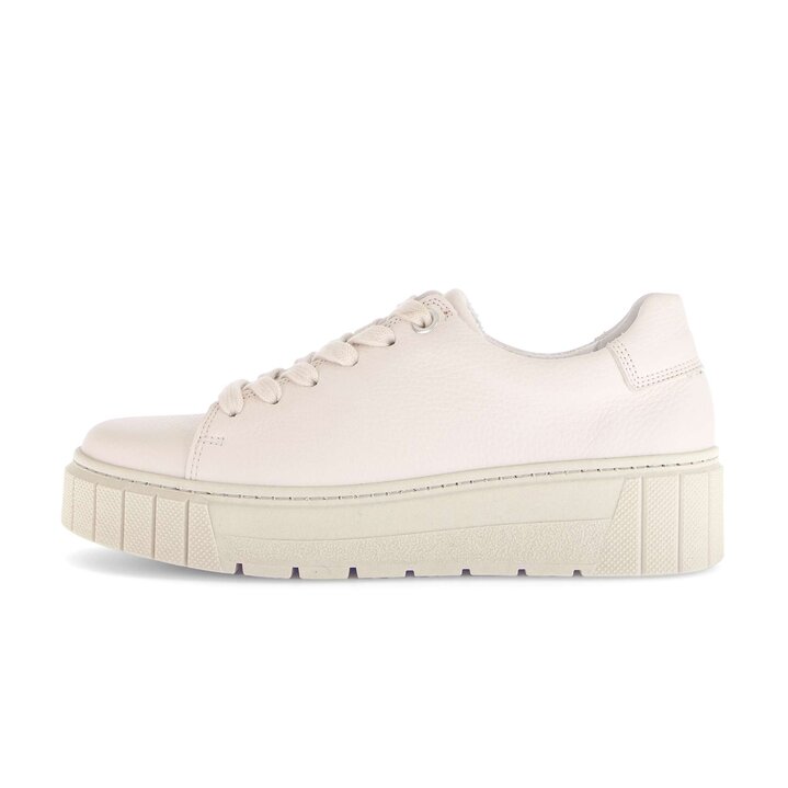 Sneakers basse crema #0