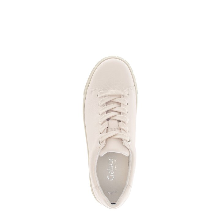 Sneakers basse crema #5