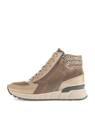 Sneakers alte marrone