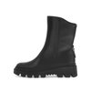 Stivaletto con plateau nero