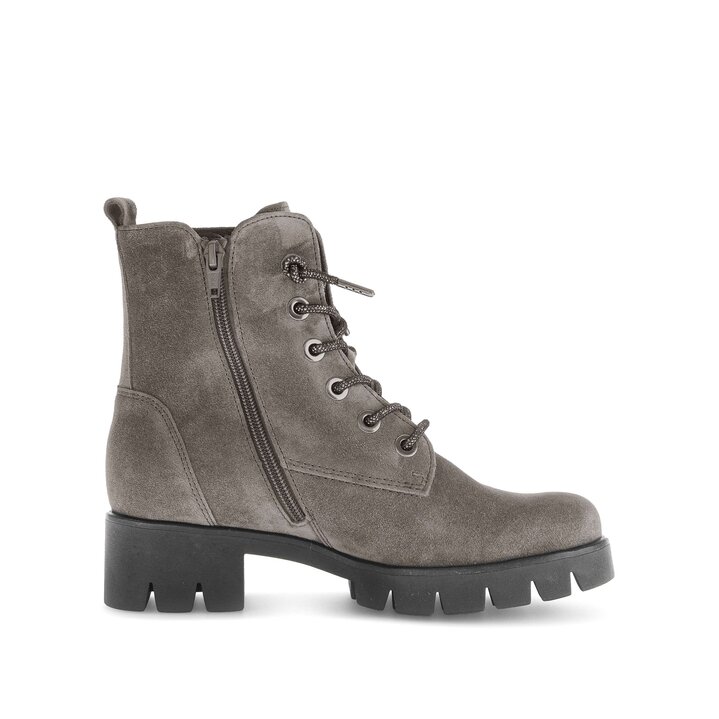 Schnürstiefelette braun #1