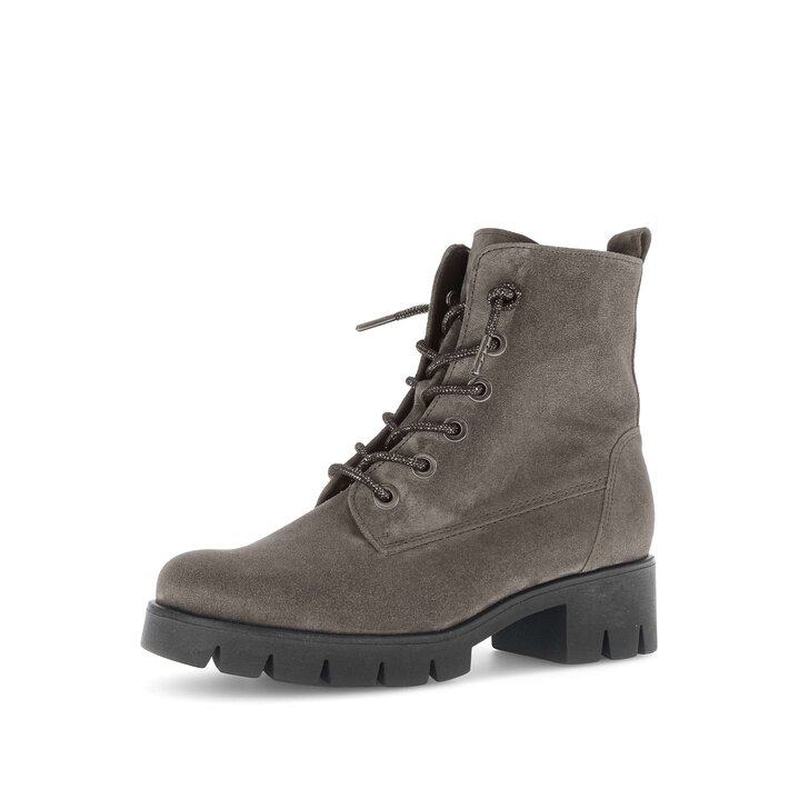 Schnürstiefelette braun #2