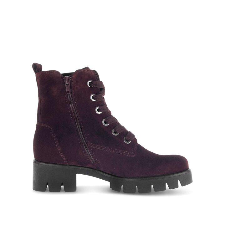 Snörstövletter röd #1