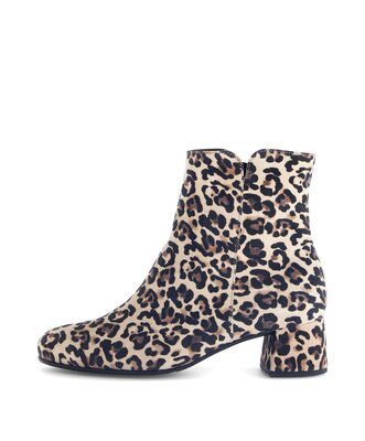 Elegante Stiefelette beige
