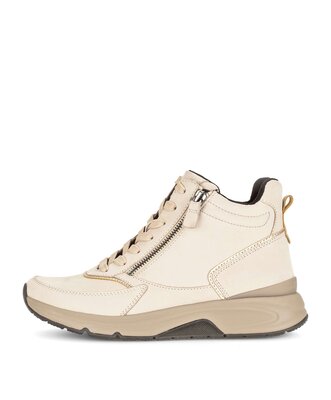 Sportliche Stiefelette beige